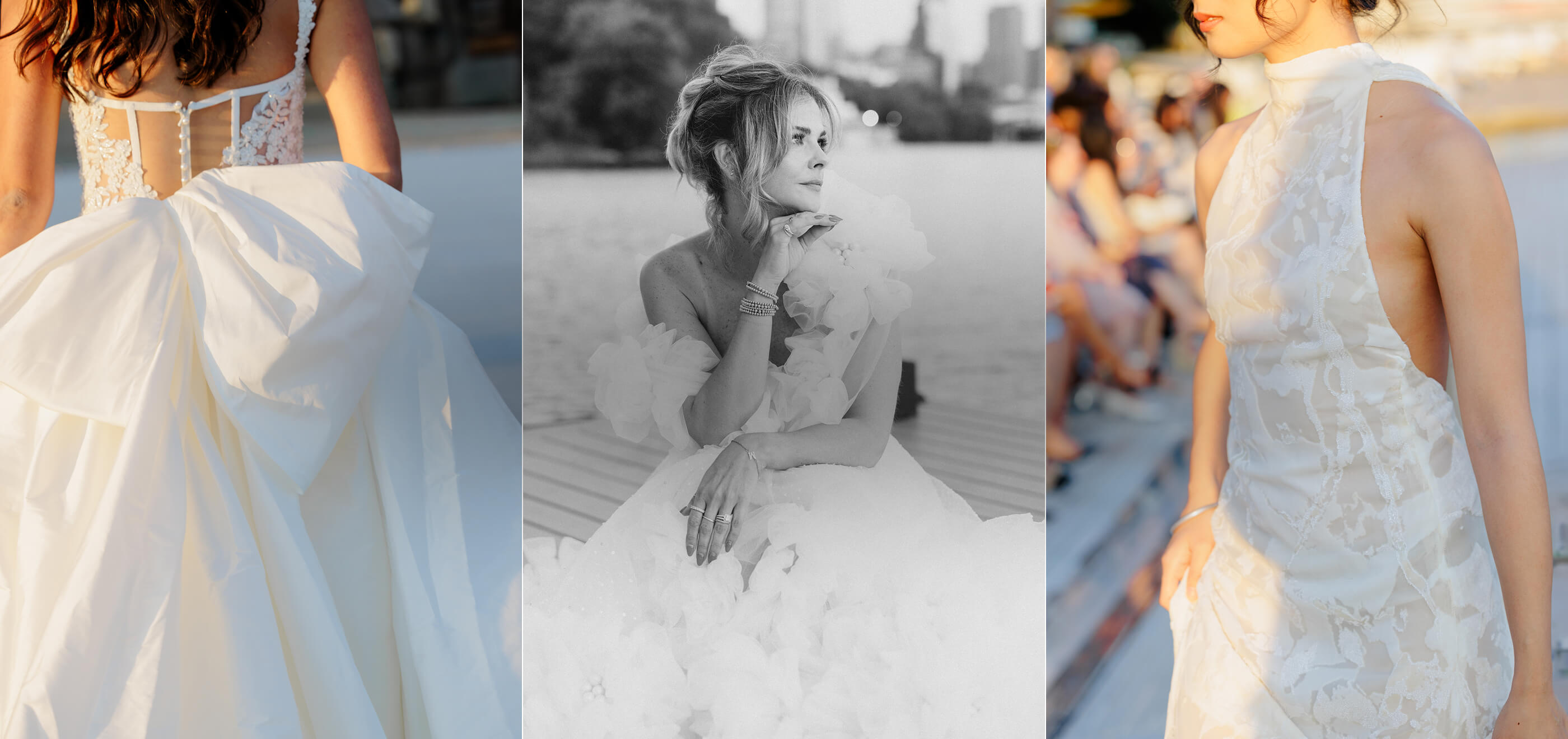 Photo of the real brides