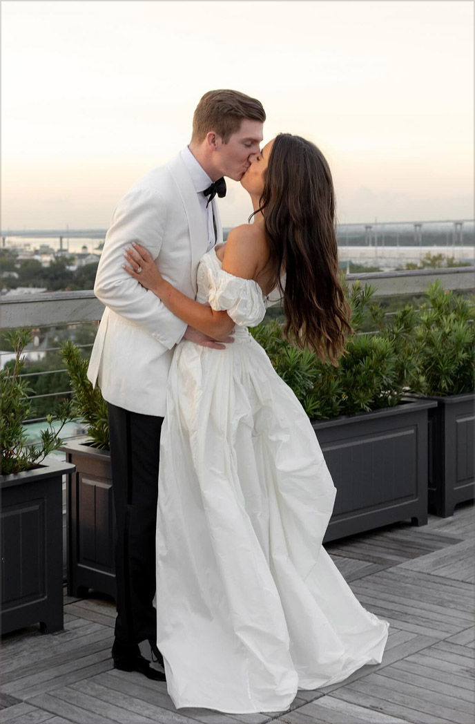 Photo of the real bride and groom #1